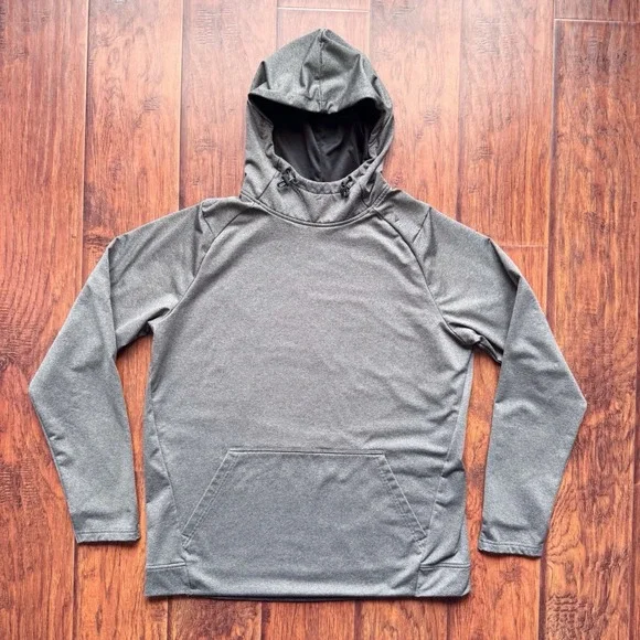 UNRL Crossover Hoodie II Charcoal Grey Men's L Stretch Performance Sports Gym - Picture 3 of 16